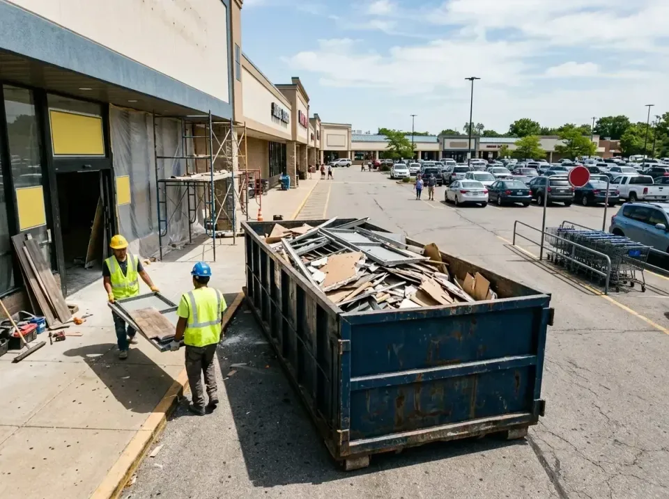retail-store-renovation-debris-003 — frequently asked questions, Roll-off Dumpster Rentals in Coplay, PA